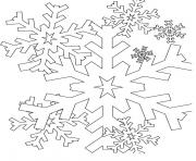 Printable Snowflake 4 coloring pages