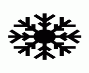 Printable snowflake silhouette 189 coloring pages