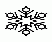 Printable snowflake silhouette 119 coloring pages