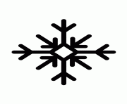 Printable snowflake silhouette 17 coloring pages