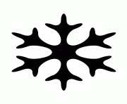 snowflake silhouette 989