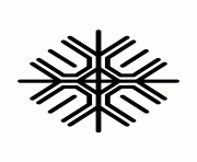 Printable snowflake silhouette 908 coloring pages
