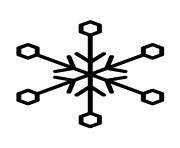 Printable snowflake silhouette 23 coloring pages