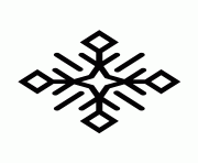 Printable snowflake silhouette 91 coloring pages