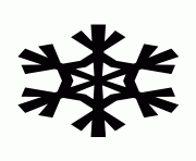 Printable snowflake silhouette 171 coloring pages