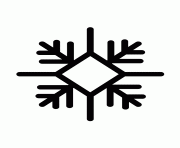 Printable snowflake silhouette 20 coloring pages