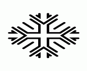 Printable snowflake silhouette 42 coloring pages