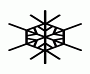 Printable snowflake silhouette 95 coloring pages