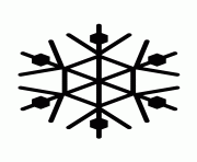 Printable snowflake silhouette 55 coloring pages