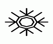 Printable snowflake silhouette 76 coloring pages
