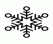 Printable snowflake silhouette 905 coloring pages