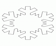 Printable easy s winter snowflake5b22 coloring pages
