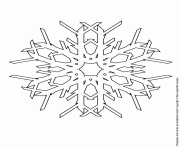 snowflake pattern to color