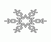 Printable snowflakes stencil 3 coloring pages