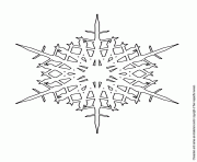 Printable snowflake decorations coloring pages