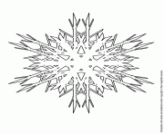 Printable snowflake icon coloring pages