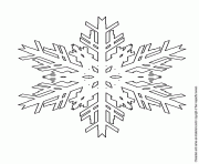 Printable free snowflake coloring pages