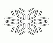 snowflake stencil 36