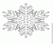Printable paper snowflake patterns coloring pages