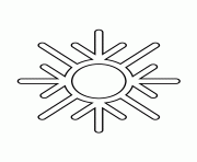 Printable snowflake stencil 16 coloring pages
