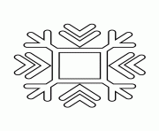Printable snowflake stencil 902 coloring pages