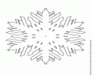 Printable snowflake design coloring pages