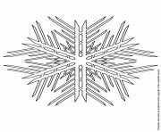 Printable snowflake graphic coloring pages
