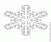 Printable winter snowflake coloring pages