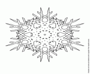 Printable crystal snowflake coloring pages