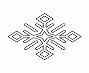 Printable snowflake stencil 91 coloring pages