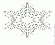 Printable white snowflake coloring pages
