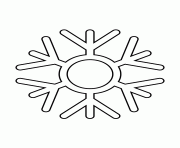 Printable snowflake stencil 5 coloring pages