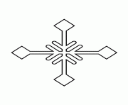 Printable snowflake stencil 7 coloring pages
