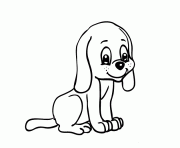 Printable bald dog c42a coloring pages