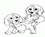 Printable dog biting a slippery 063e coloring pages