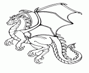 Printable honorable dragon coloring pages