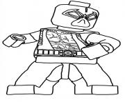 Printable lego deadpool marvel color coloring pages