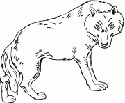 Printable wolf 6 coloring pages