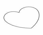 Printable heart stencil 868 coloring pages