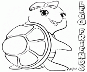 Printable lego friends turtles coloring pages