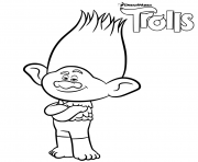 Trolls Coloring Pages To Print Trolls Printable