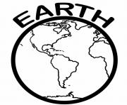 Printable earth day coloring pages