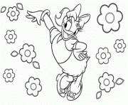 Printable the daisy duck disney disneys4591 coloring pages