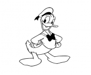 Printable the donald duck duck free disney coloring pages