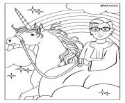 Printable Ruth Bader Ginsburg coloring pages