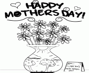 Printable Happy Mothers Day Mom i love you coloring pages