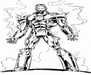 Printable iron man 27 superheros coloring pages