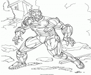 Printable iron man 133 superheros coloring pages