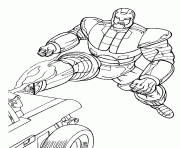 Printable iron man 225 superheros coloring pages