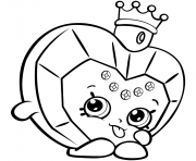 Shopkins Coloring Pages To Print Shopkins Printable